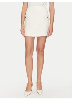 Bruuns Bazaar Spódnica ołówkowa Platanus BBW4581 Biały Slim Fit ze sklepu MODIVO w kategorii Spódnice - zdjęcie 182767838