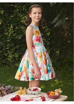 Abel & Lula Sukienka elegancka 5064 Kolorowy Regular Fit ze sklepu MODIVO w kategorii Sukienki dziewczęce - zdjęcie 182767866