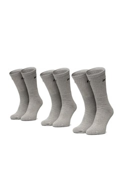Zestaw 3 par wysokich skarpet męskich Puma 90793403 r.43/46 Szary ze sklepu eobuwie.pl w kategorii Skarpetki męskie - zdjęcie 183545556