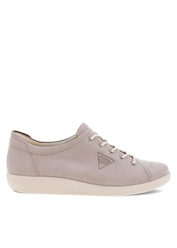Sneakersy ECCO SOFT 2.0 20650302386 Szary ze sklepu eobuwie.pl w kategorii Półbuty damskie - zdjęcie 183545567