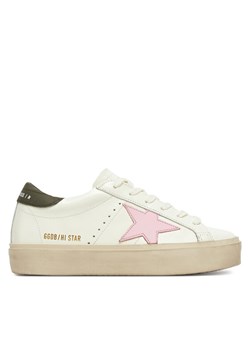 Sneakersy GOLDEN GOOSE Hi Star Classic With List GWF00118.F006872.12170 Écru ze sklepu eobuwie.pl w kategorii Buty sportowe damskie - zdjęcie 183545605