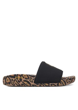 Klapki Skechers Low Slider Bombay Slide 186091/LPD Beżowy ze sklepu eobuwie.pl w kategorii Klapki damskie - zdjęcie 183545637