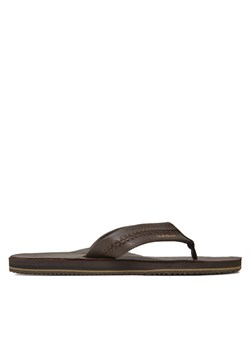 Japonki Quiksilver AQYL101302 Brązowy ze sklepu eobuwie.pl w kategorii Klapki męskie - zdjęcie 183545645