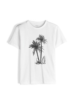 GATE Bawełniana koszulka z nadrukiem 7Y ze sklepu gateshop w kategorii T-shirty chłopięce - zdjęcie 183547827