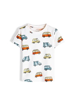 GATE Bawełniana koszulka z nadrukiem 3Y ze sklepu gateshop w kategorii T-shirty chłopięce - zdjęcie 183547925