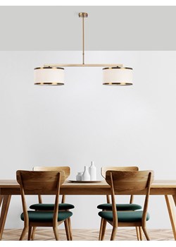 Opviq Lampa wisząca w kolorze złoto-kremowym - 100 x 75 cm ze sklepu Limango Polska w kategorii Oświetlenie - zdjęcie 183548536