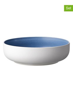 Studio Round Talerze (6 szt.) &quot;North&quot; w kolorze biało-niebieskim - Ø 19 cm ze sklepu Limango Polska w kategorii Talerze - zdjęcie 183548795