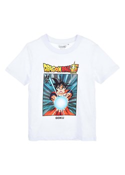Dragon Ball Z Koszulka &quot;Dragon Ball Super&quot; w kolorze białym ze wzorem ze sklepu Limango Polska w kategorii T-shirty chłopięce - zdjęcie 183549299