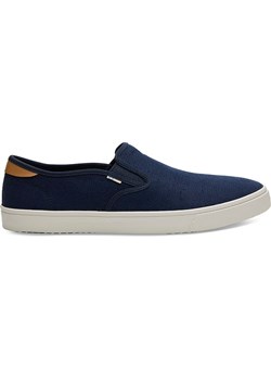 TOMS Slippersy w kolorze granatowym ze sklepu Limango Polska w kategorii Trampki męskie - zdjęcie 183549665