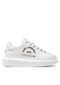 Sneakersy KARL LAGERFELD KL62539K Biały ze sklepu eobuwie.pl w kategorii Buty sportowe damskie - zdjęcie 183549879