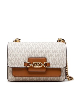 Torebka MICHAEL Michael Kors Heather 32S2G7HC0B Beżowy ze sklepu eobuwie.pl w kategorii Kopertówki - zdjęcie 183549897