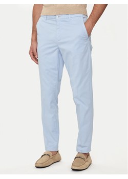 Boss Chinosy Kaiton 50505392 Błękitny Slim Fit ze sklepu MODIVO w kategorii Spodnie męskie - zdjęcie 183550477