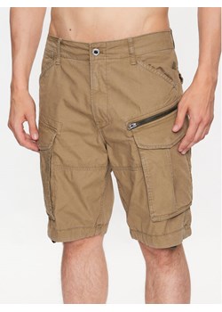 G-Star Raw Szorty materiałowe D08566-D387-B212 Zielony Relaxed Fit ze sklepu MODIVO w kategorii Spodenki męskie - zdjęcie 183551347