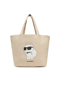 KARL LAGERFELD Torebka A1W50022 Beżowy ze sklepu MODIVO w kategorii Torebki damskie - zdjęcie 183551368