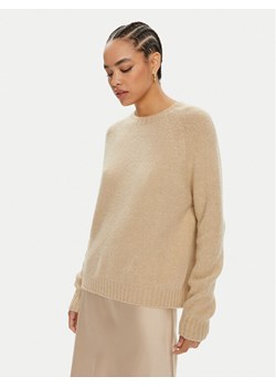 Weekend Max Mara Sweter Ghiacci 2425366111600 Beżowy Regular Fit ze sklepu MODIVO w kategorii Swetry damskie - zdjęcie 183551397