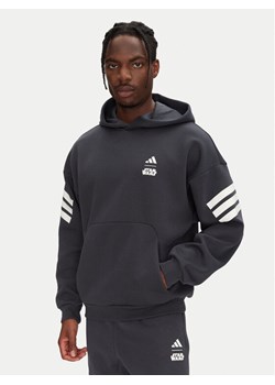 adidas Bluza Star Wars The Mandalorian™ JI5720 Szary Regular Fit ze sklepu MODIVO w kategorii Bluzy męskie - zdjęcie 183551407