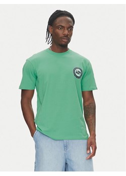 Quiksilver T-Shirt Circle Back Ss EQYZT08054 Zielony Regular Fit ze sklepu MODIVO w kategorii T-shirty męskie - zdjęcie 183551425
