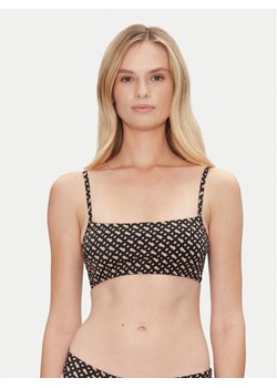 BOSS Góra od bikini Bb Monogram 50535267 Czarny Regular Fit ze sklepu MODIVO w kategorii Stroje kąpielowe - zdjęcie 183551518