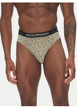 Emporio Armani Underwear Komplet 3 par slipów EM000256 AF10800 MC112 Zielony ze sklepu MODIVO w kategorii Majtki męskie - zdjęcie 183551526