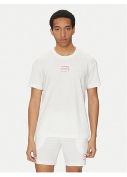 HUGO T-Shirt Laze 50525236 Beżowy Relaxed Fit ze sklepu MODIVO w kategorii T-shirty męskie - zdjęcie 183551577