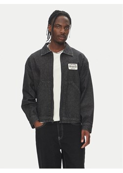 DC Kurtka jeansowa Pit Crew Jacket ADYJK03206 Czarny Boxy Fit ze sklepu MODIVO w kategorii Kurtki męskie - zdjęcie 183551587