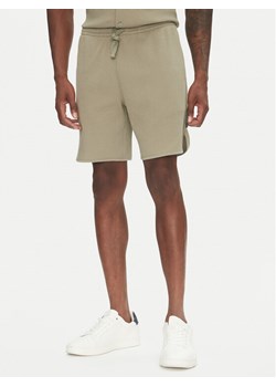 Emporio Armani Underwear Szorty sportowe EM000631 AF10792 U6274 Zielony Regular Fit ze sklepu MODIVO w kategorii Spodenki męskie - zdjęcie 183551636