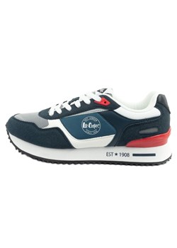 Buty Lee Cooper LCW-25-03-3387M granatowe niebieskie ze sklepu ButyModne.pl w kategorii Buty sportowe męskie - zdjęcie 183553777