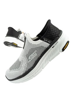 Buty Skechers Max Cushioning Premier 2.0 Slip-INS 220839/WBK białe ze sklepu ButyModne.pl w kategorii Buty sportowe męskie - zdjęcie 183553848