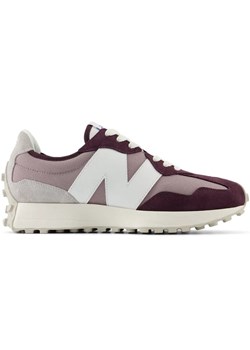 Buty sportowe damskie/męskie New Balance 327 sneakersy zamszowe fioletowe (U327CF) ze sklepu ButyModne.pl w kategorii Buty sportowe damskie - zdjęcie 183553889