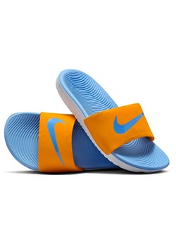 Klapki Nike Kawa Jr FJ8812-801 ze sklepu ButyModne.pl w kategorii Klapki dziecięce - zdjęcie 183553938