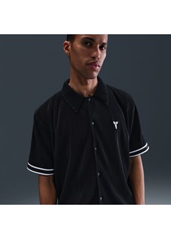 Męska plisowana koszulka z krótkim rękawem do koszykówki Kobe - Czerń - id: 41305722934new - marki Nike - 183555186 Męska plisowana koszulka z krótkim rękawem do koszykówki Kobe - Czerń ze sklepu Nike poland w kategorii T-shirty męskie - zdjęcie 183555186
