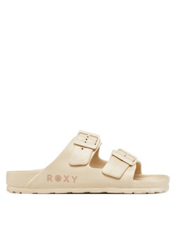 Klapki Roxy Kattie ARJL101228 Beżowy ze sklepu eobuwie.pl w kategorii Klapki damskie - zdjęcie 183555227