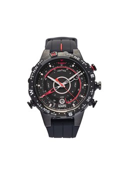 Zegarek Timex Intelligent Quartz T2N720 Czarny ze sklepu eobuwie.pl w kategorii Zegarki - zdjęcie 183555316