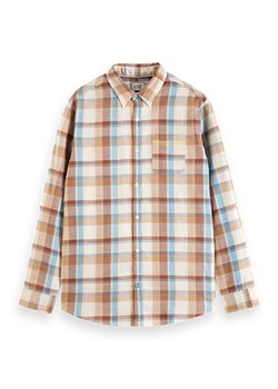 Scotch & Soda Koszula w kolorze jasnobrązowo-błękitno-kremowym - id: 17069978 - marki SCOTCH&SODA - 183556556 Scotch & Soda Koszula w kolorze jasnobrązowo-błękitno-kremowym ze sklepu Limango Polska w kategorii Koszule męskie - zdjęcie 183556556