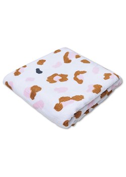 Swim Essentials Ręcznik plażowy &quot;Kaki Leopard&quot; w kolorze białym - 135 x 65 cm ze sklepu Limango Polska w kategorii Ręczniki - zdjęcie 183556656