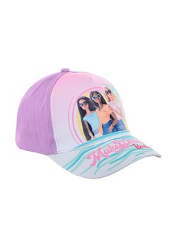Barbie Czapka &quot;Barbie&quot; w kolorze fioletowo-jasnoróżowym ze sklepu Limango Polska w kategorii Czapki dziecięce - zdjęcie 183557226