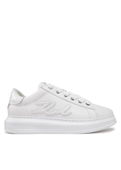 Sneakersy KARL LAGERFELD Kapri KL52511K Biały ze sklepu eobuwie.pl w kategorii Buty sportowe męskie - zdjęcie 183557399
