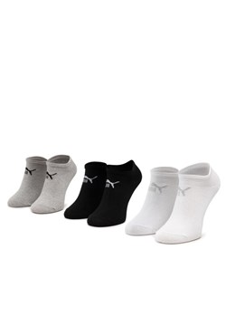 Zestaw 3 par niskich skarpet damskich Puma 90793206 r. 35/38 Czarny ze sklepu eobuwie.pl w kategorii Skarpetki damskie - zdjęcie 183557509