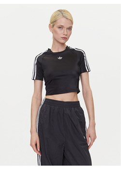 adidas T-Shirt adicolor Teamgeist Baby JD0268 Czarny Slim Fit ze sklepu MODIVO w kategorii Bluzki damskie - zdjęcie 183558319