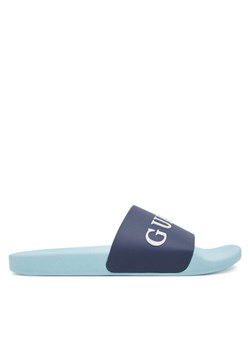 Guess Klapki F5GZ06 BB00F Granatowy ze sklepu MODIVO w kategorii Klapki męskie - zdjęcie 183558398