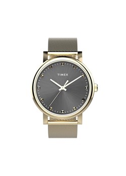 Timex Zegarek Transcend TW2W19500 Złoty ze sklepu MODIVO w kategorii Zegarki - zdjęcie 183558409