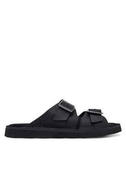 Clarks Klapki Solsbury Strap 26180885 Czarny ze sklepu MODIVO w kategorii Klapki męskie - zdjęcie 183558555