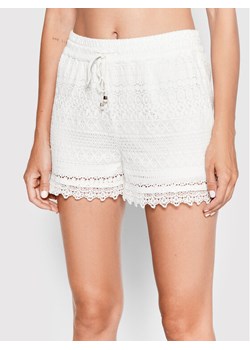 Vero Moda Szorty materiałowe Honey 10190155 Biały Regular Fit ze sklepu MODIVO w kategorii Szorty - zdjęcie 183558598