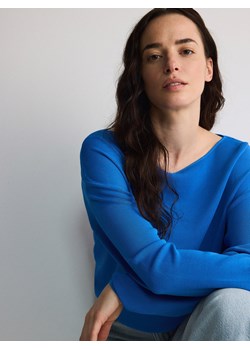 Reserved - Sweter z wiskozą - jasnoniebieski ze sklepu Reserved w kategorii Swetry damskie - zdjęcie 183560367