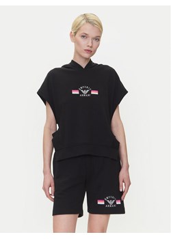 Emporio Armani Underwear Bluza EW000498 AF10882 UC001 Czarny Loose Fit ze sklepu MODIVO w kategorii Bluzy damskie - zdjęcie 183562255
