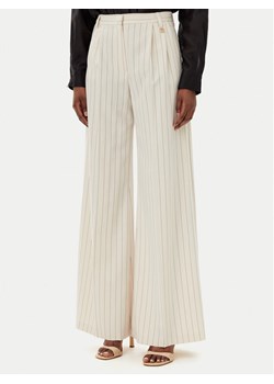 Fracomina Spodnie palazzo FR25SV3002W761D4 Beżowy Wide Leg ze sklepu MODIVO w kategorii Spodnie damskie - zdjęcie 183562268
