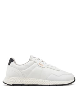 BOSS Sneakersy Titanium Runn nypu 50536481 Biały ze sklepu MODIVO w kategorii Buty sportowe męskie - zdjęcie 183562406
