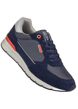 Buty męskie sportowe półbuty memory foam Big Star LL174122 granatowe ze sklepu butyolivier w kategorii Półbuty męskie - zdjęcie 183563988
