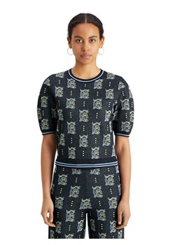 Scotch &amp; Soda Koszulka w kolorze granatowym ze sklepu Limango Polska w kategorii Bluzki damskie - zdjęcie 183570997