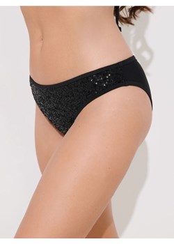 Sinsay - Dół od bikini z cekinami - czarny ze sklepu Sinsay w kategorii Stroje kąpielowe - zdjęcie 183571668